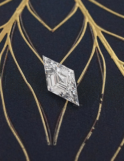 Lozenge Cut Lab Grown Loose Diamond