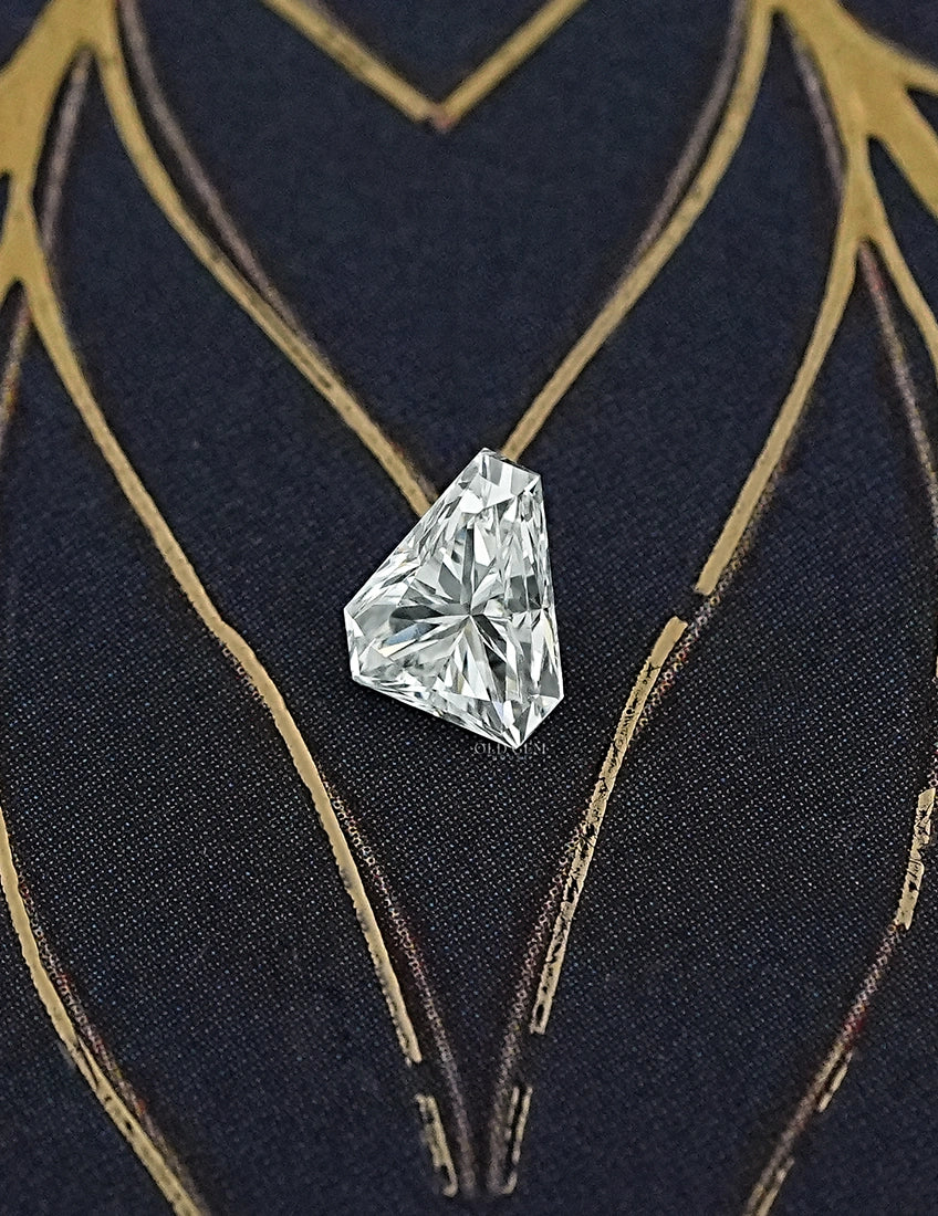 Shield Cut Lab Grown Loose Diamond