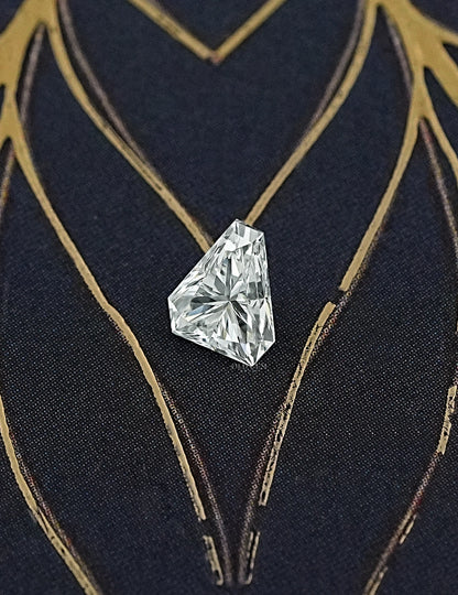 Shield Cut Lab Grown Loose Diamond