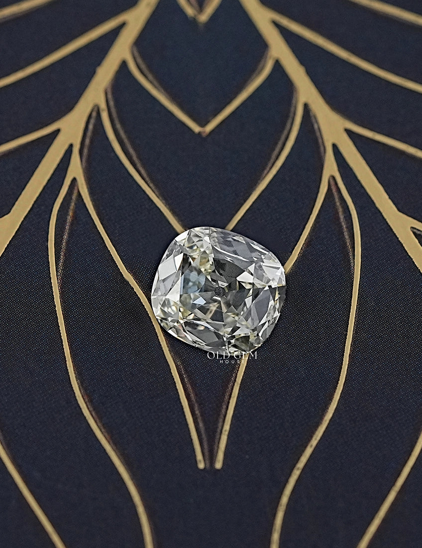 Old Mine Cushion Lab Loose Diamond-N/VVS2