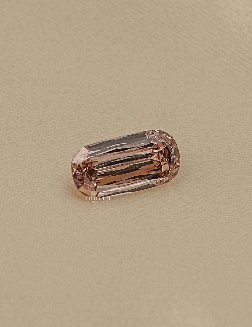 Champagne Criss Cut Lab Loose Diamond Lab Grown Diamond