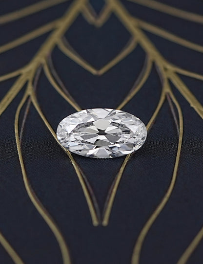 Old Mine Moval Cut Lab Diamond Loose Lab Grown Diamond