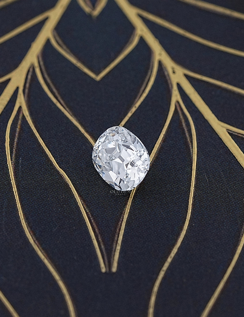 Elongated Old Mine Cushion Lab Diamond