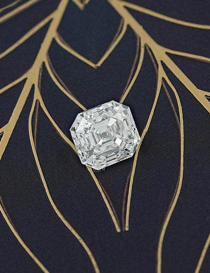 Loose Old Mine Asscher Lab Grown Diamond