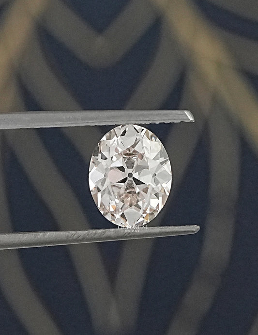 Loose Old Mine Oval Lab Diamond-GH/VS