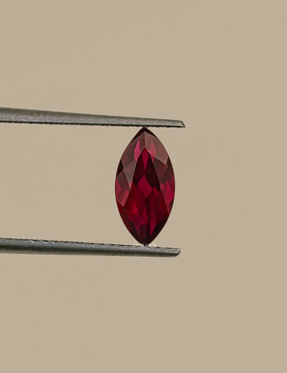 Marquise Cut Red Ruby Loose Gemstone Gemstone