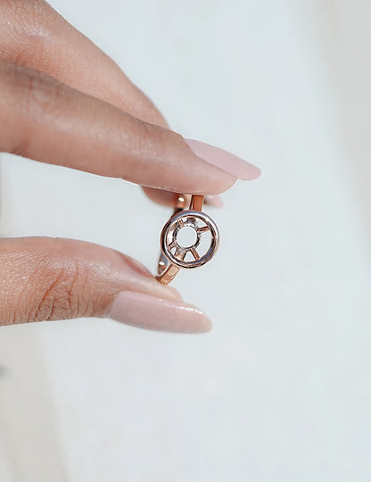 Old European Semi Mount Ring