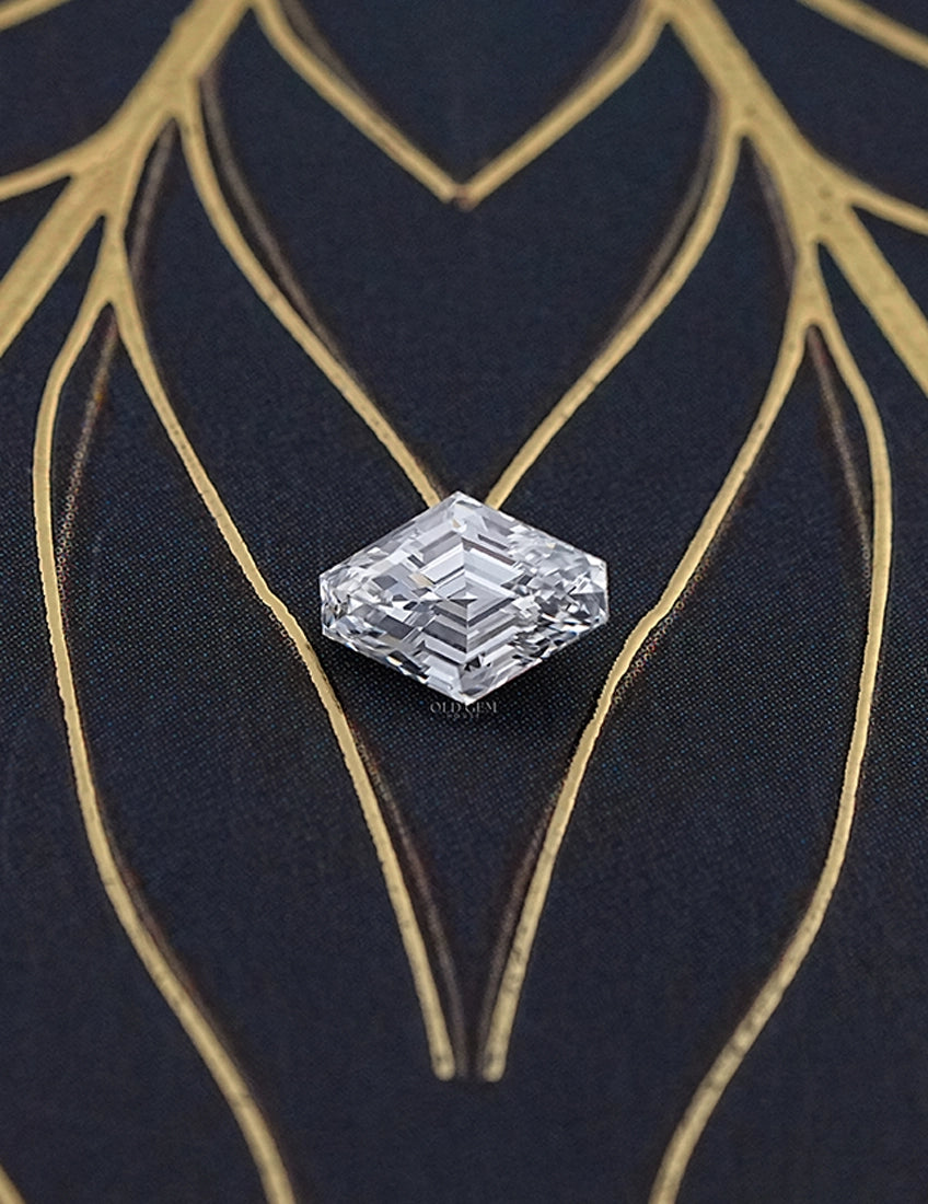 Step Cut Lozenge Lab Diamond