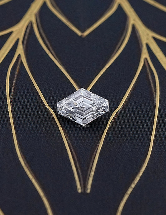 Step Cut Lozenge Lab Diamond