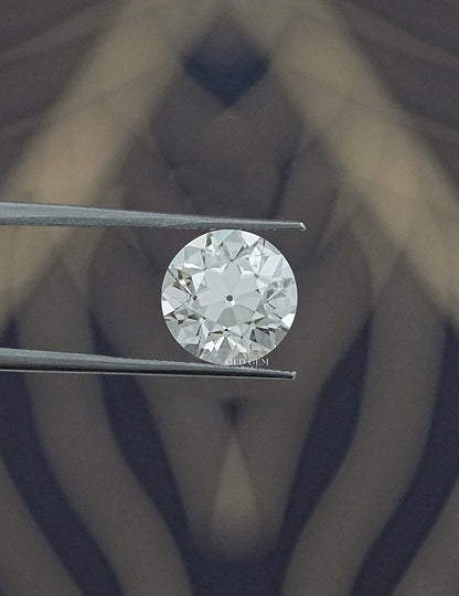 3.50 Carat Old European Round Cut Lab Diamond Lab Grown Diamond