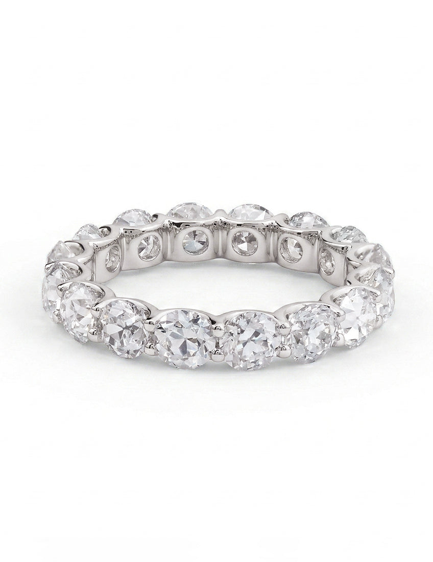 Old European Cut Eternity Wedding Band Wedding Band