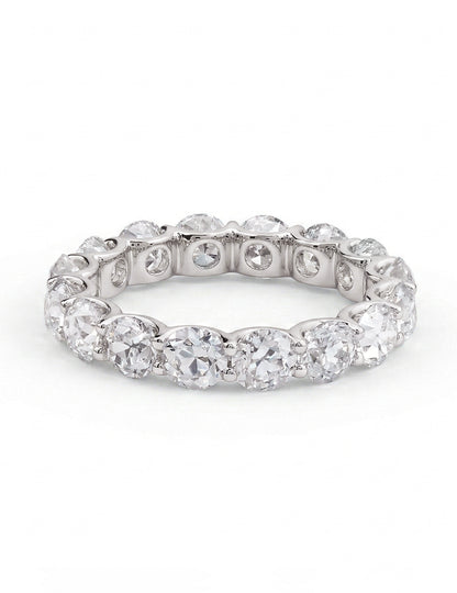 Old European Cut Eternity Wedding Band Wedding Band