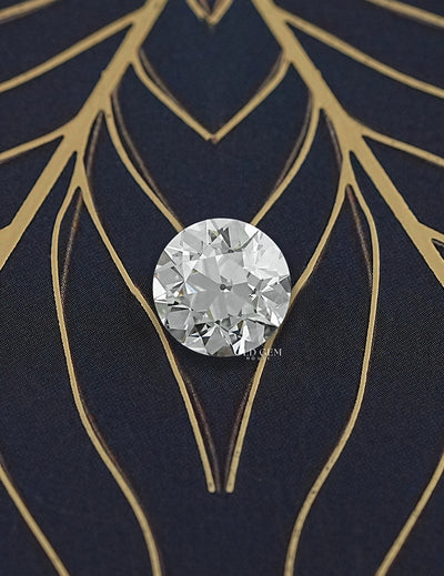 3.50 Carat Old European Round Cut Lab Diamond