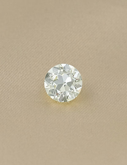 3.01 Carat IGI Certified Old European Round Cut Lab Diamond Lab Grown Diamond