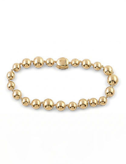 Georgian Style Old European Round Cut Diamond Bracelet Bracelet