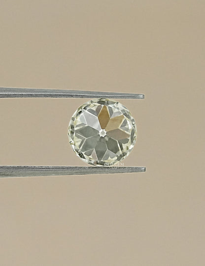 3.01 Carat IGI Certified Old European Round Cut Lab Diamond Lab Grown Diamond