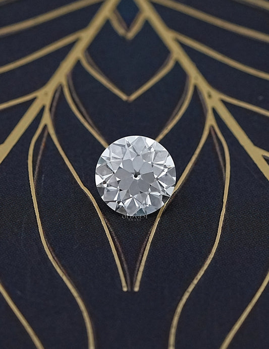 Traditional Old European Round Cut Loose Diamond Lab Grown Diamond