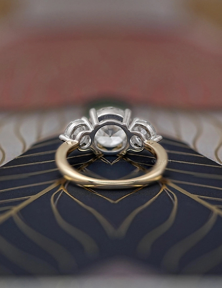 Old European Cut Triology Ring