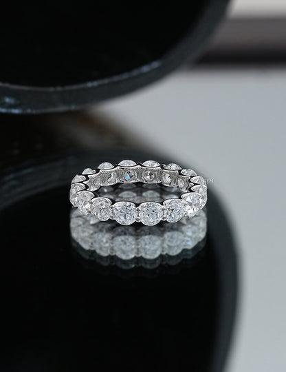 Old European Cut Eternity Band