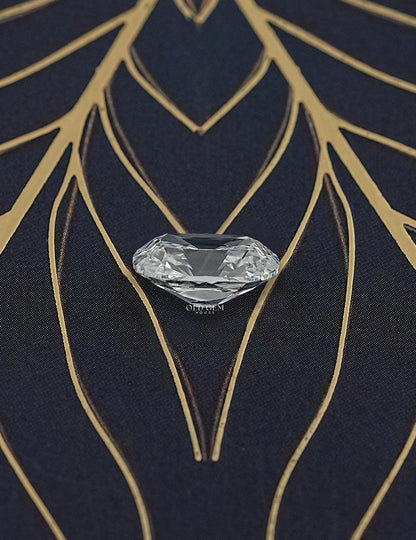4.01 Carat Old Mine Cushion-Cut Lab Diamond Lab Grown Diamond