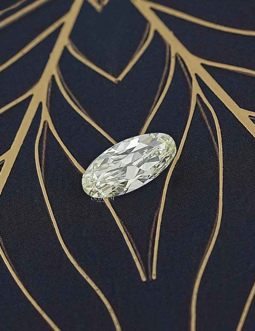 3.44 Carat Old Mine Moval Lab Grown Diamond Lab Grown Diamond
