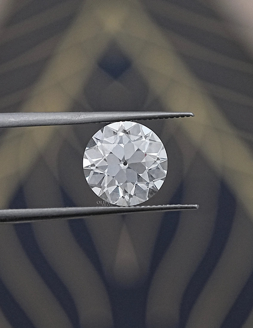 Traditional Old European Round Cut Loose Diamond Lab Grown Diamond