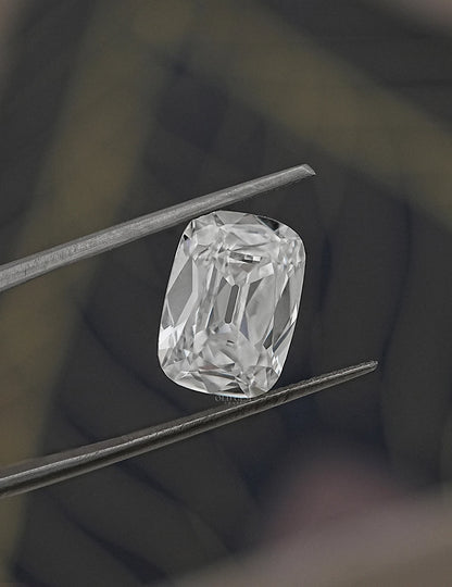 5.05 CT Lab Grown Old Mine Cushion Cut Diamond Lab Grown Diamond