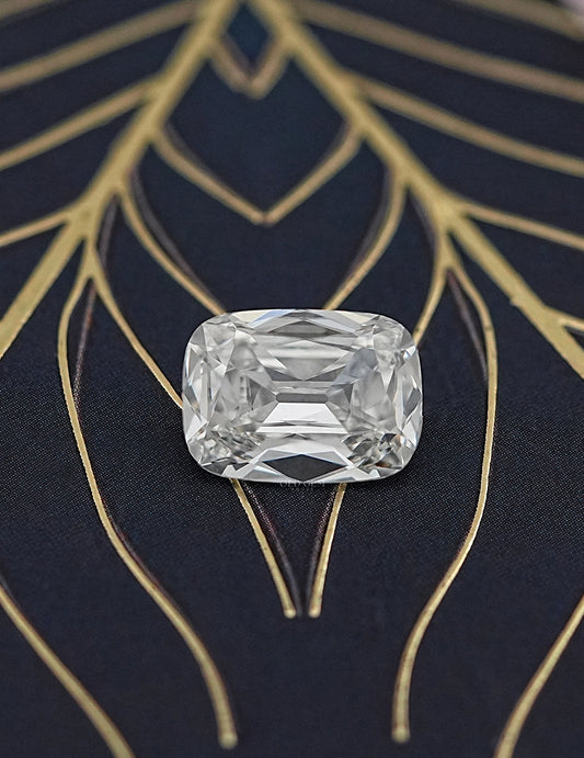 5.05 CT Lab Grown Old Mine Cushion Cut Diamond Lab Grown Diamond