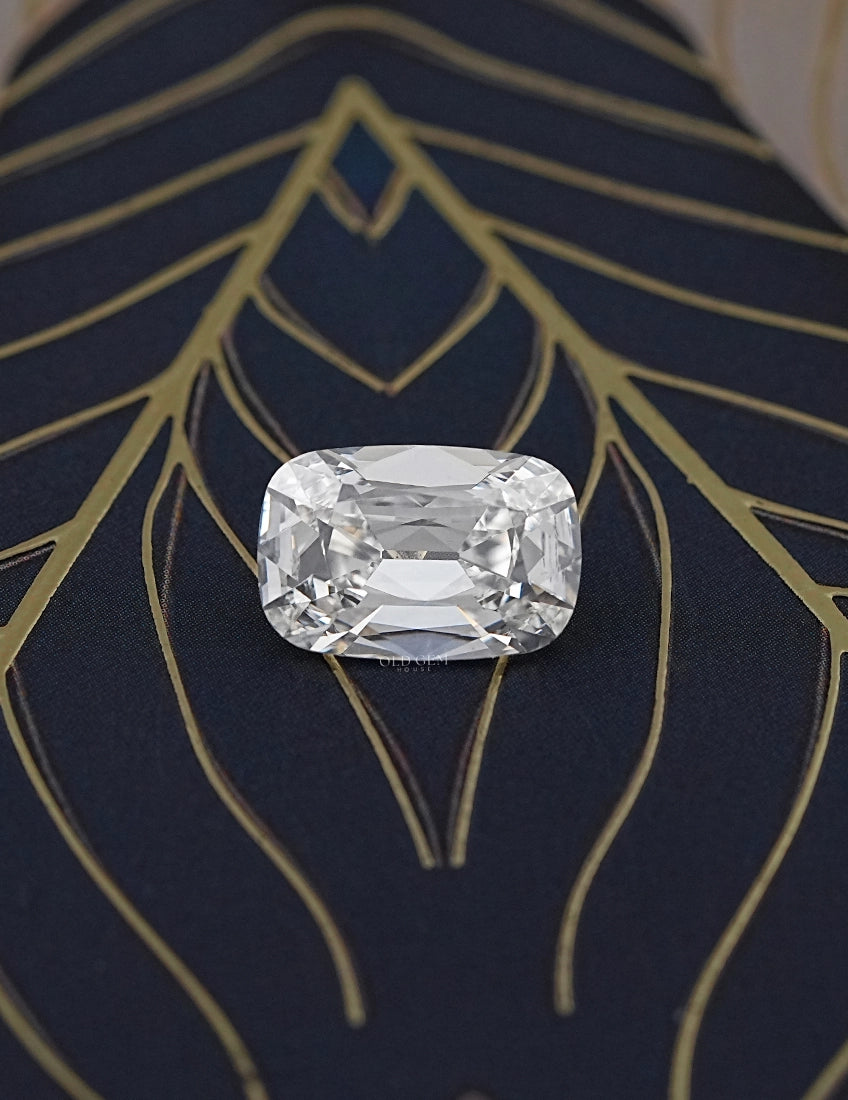 Certified Old Mine Cushion Cut Lab Grown Diamond Lab Grown Diamond