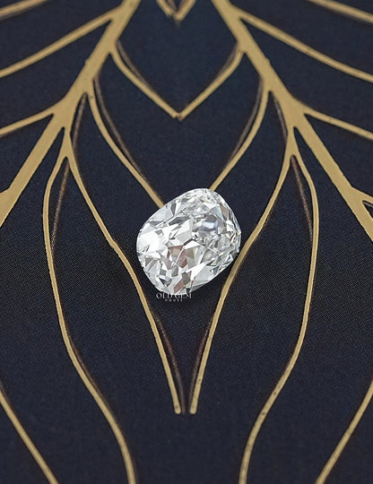 3.04 Carat Old Mine Cushion Lab Diamond Lab Grown Diamond