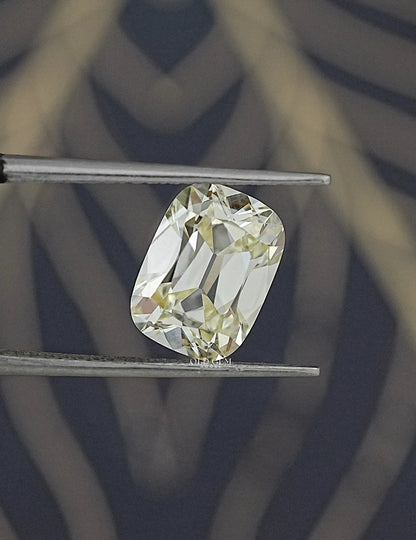 3.28 CT Old Mine Cushion Lab Grown Loose Lab Grown Diamond