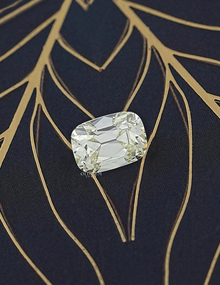 3.28 CT Old Mine Cushion Lab Grown Loose Lab Grown Diamond