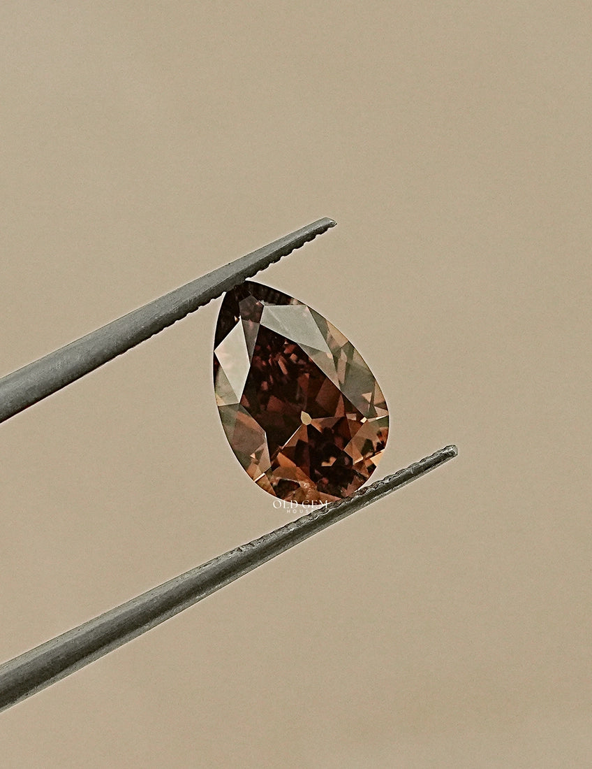 2.10 Carat Old Mine Pear Lab Grown Diamond Lab Grown Diamond