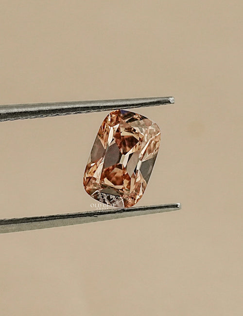 1.20 Carat Brown Old Mine Cushion Lab Loose