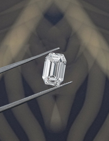 3.03 Carat Old Mine Emerald Cut Lab Diamond Lab Grown Diamond