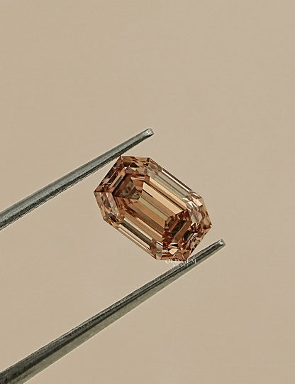 2.00 Carat Old Mine Emerald Cut Loose Diamond Lab Grown Diamond