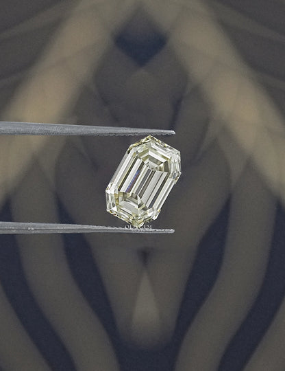 3.10 Carat Old Mine Emerald Lab Grown Diamond - JK/VS Lab Grown Diamond