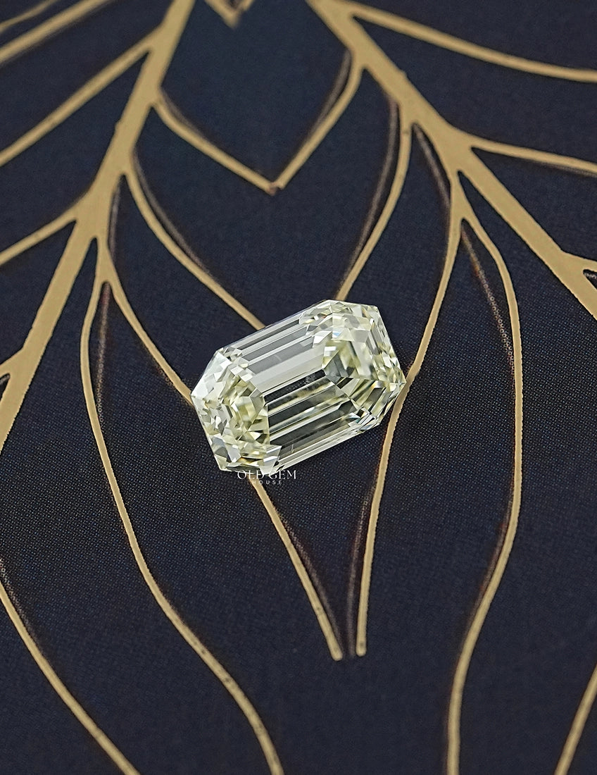 Old Mine Emerald Cut Lab Diamond Loose - OP/VVS Lab Grown Diamond