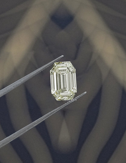 3.10 Carat Old Mine Emerald Lab Grown Diamond - JK/VS Lab Grown Diamond