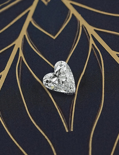 IGI Certified Old Mine Heart Cut Lab Diamond Lab Grown Diamond
