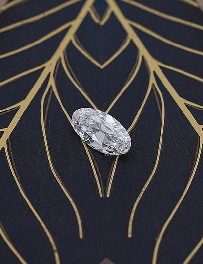 Old Mine Moval Cut Lab Diamond Lab Grown Diamond