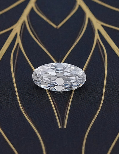 Old Mine Moval Cut Lab Diamond