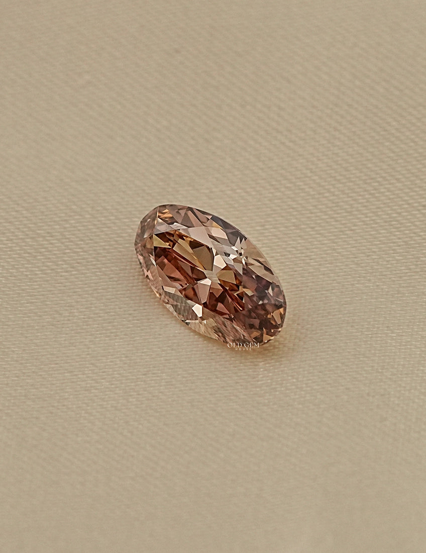 3.60 Carat Old Mine Moval Lab Diamond Loose Lab Grown Diamond