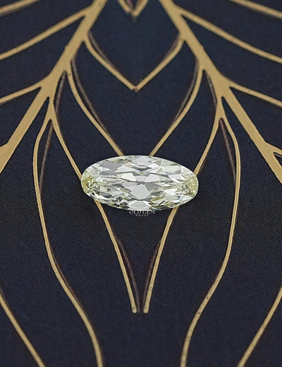 3.44 Carat Old Mine Moval Lab Grown Diamond