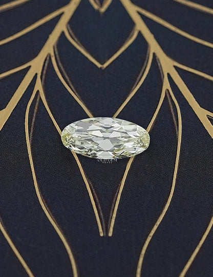 3.44 Carat Old Mine Moval Lab Grown Diamond Lab Grown Diamond
