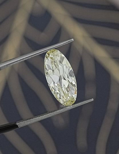3.44 Carat Old Mine Moval Lab Grown Diamond Lab Grown Diamond