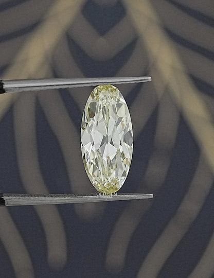 3.44 Carat Old Mine Moval Lab Grown Diamond Lab Grown Diamond