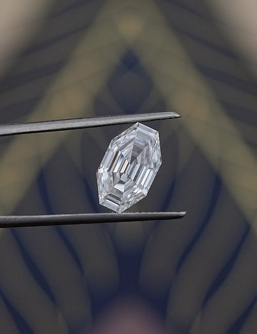 3.20 CT Old Mine Octagon Lab Loose Diamond