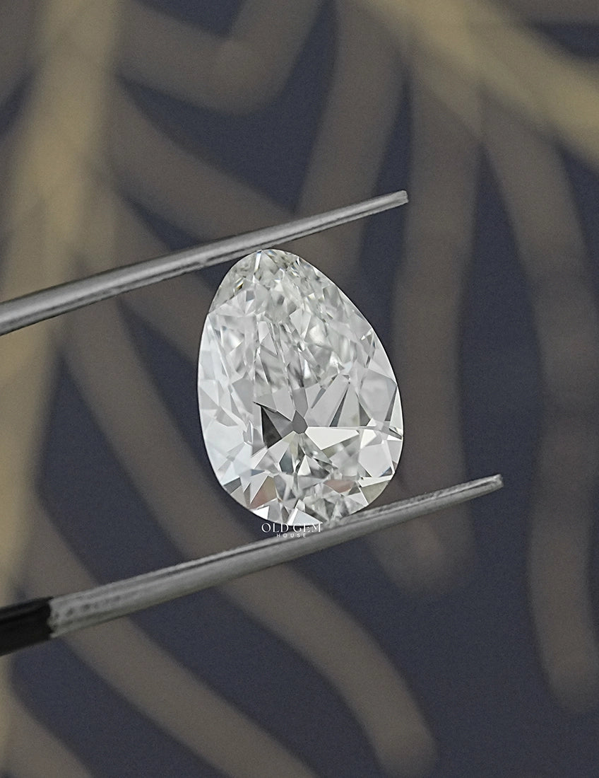 Old Mine Pear Lab Grown Loose Diamond Lab Grown Diamond