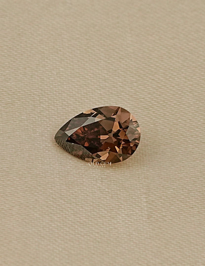 2.10 Carat Old Mine Pear Lab Grown Diamond Lab Grown Diamond